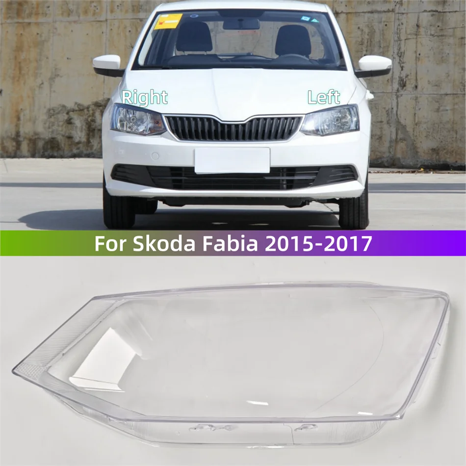 For Skoda Fabia 2015 2016 2017 Articles Cars Head Lampe Cover It has good transparency and light transmission
For Skoda Fabia 2015 2016 2017 Articles Cars Head Lampe Cover It has good transparency and light transmission