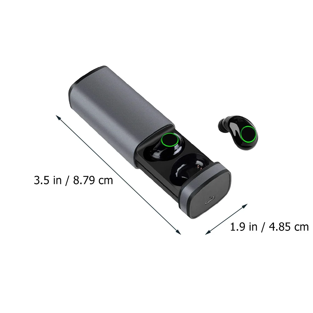 1 set 1 Set Of Wireless Earbuds Smart Touch Ipx5 Waterproof Auto Pairing Charging Case In-Ear Earphones Sport Headset
1 set 1 Set Of Wireless Earbuds Smart Touch Ipx5 Waterproof Auto Pairing Charging Case In-Ear Earphones Sport Headset