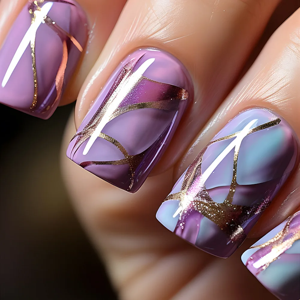 2026 New Simple Gradient Texture Elegant Plaid Decor Nail Stickers, European and American Sweet and Cool Style Nail Art
2026 New Simple Gradient Texture Elegant Plaid Decor Nail Stickers, European and American Sweet and Cool Style Nail Art