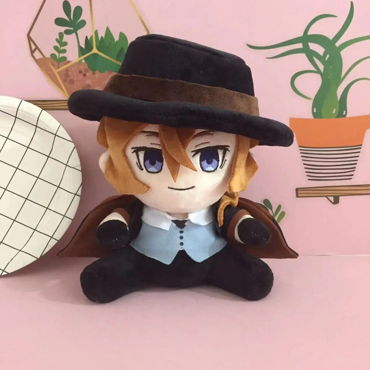 Anime Cosplay Nakahara Chuya Plush Bungou Stray Dogs Stuffed Sitting Posture Doll Pillow Toy Chirstmas Gifts
Anime Cosplay Nakahara Chuya Plush Bungou Stray Dogs Stuffed Sitting Posture Doll Pillow Toy Chirstmas Gifts