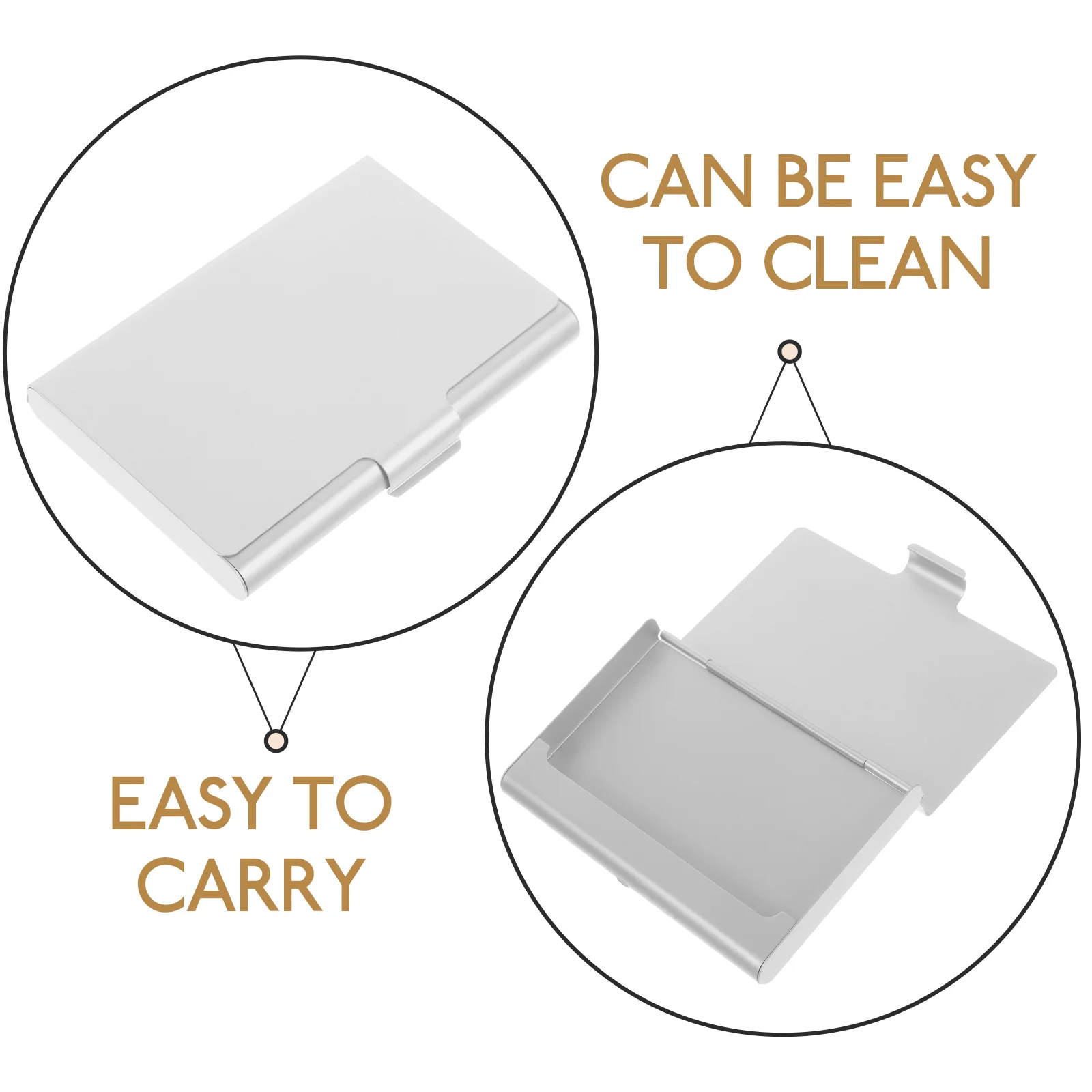 Business Card Box Holder Boxes Cards for Desk Case Organizer Multifunction Travel
Business Card Box Holder Boxes Cards for Desk Case Organizer Multifunction Travel
