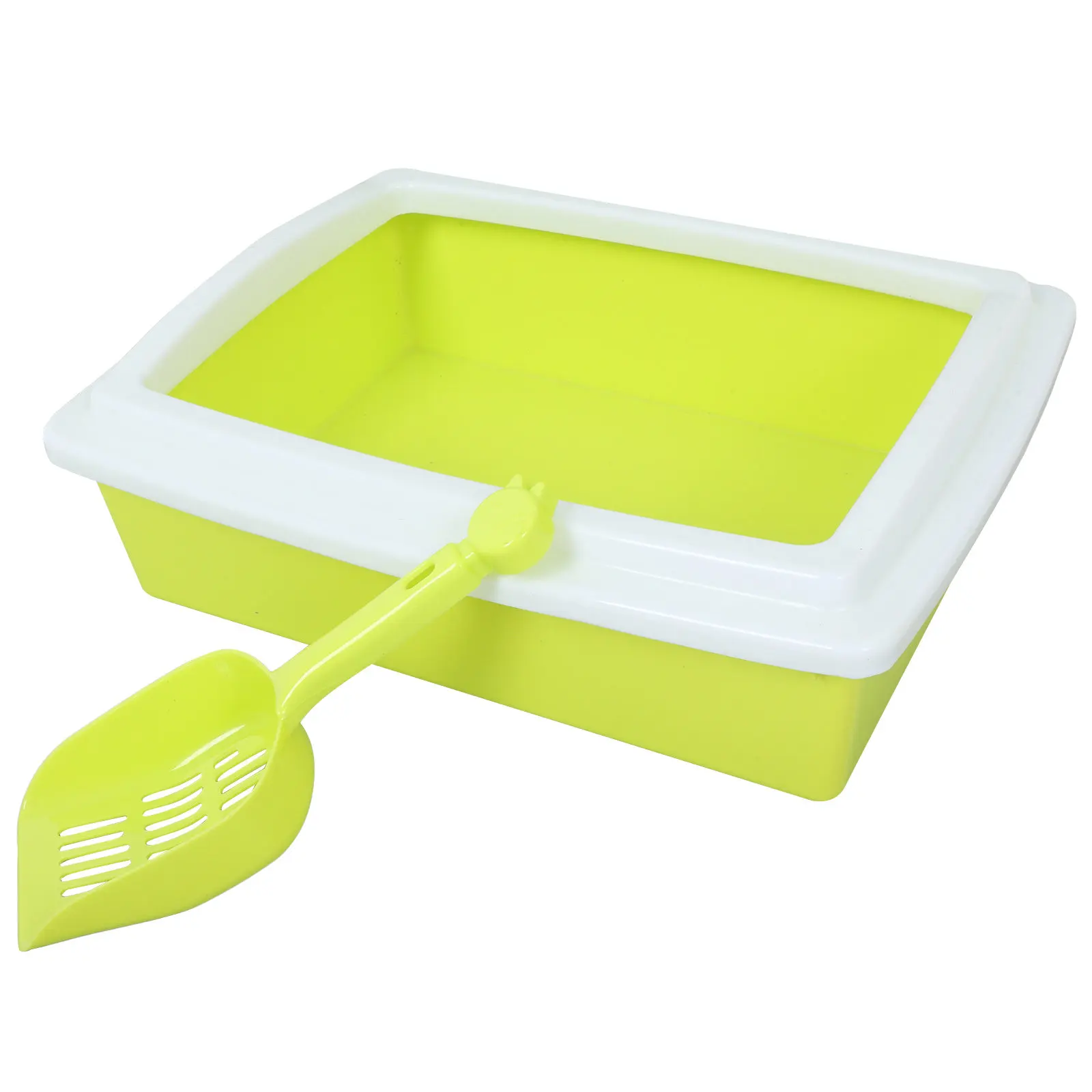 Semi-Closed Cat Litter Box Rectangle Splash Prevention Low Entry Plastic Toilet Tray Detachable Non-Stick Cat Cleaning Basin
Semi-Closed Cat Litter Box Rectangle Splash Prevention Low Entry Plastic Toilet Tray Detachable Non-Stick Cat Cleaning Basin