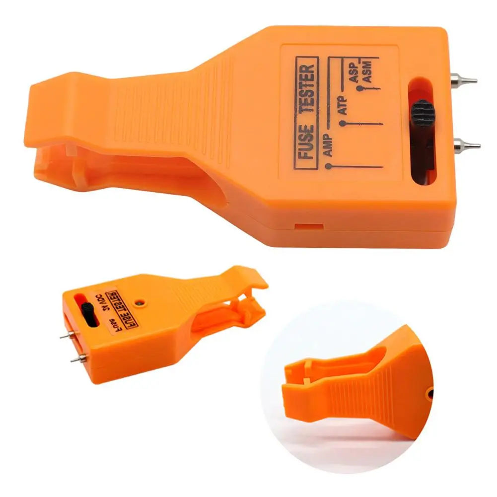 Fuse Tester DC 24V Automotive Tester Blade Puller Multi-Functional Car Checker Puller Removal Tool for Mini/Standard Blade
Fuse Tester DC 24V Automotive Tester Blade Puller Multi-Functional Car Checker Puller Removal Tool for Mini/Standard Blade 