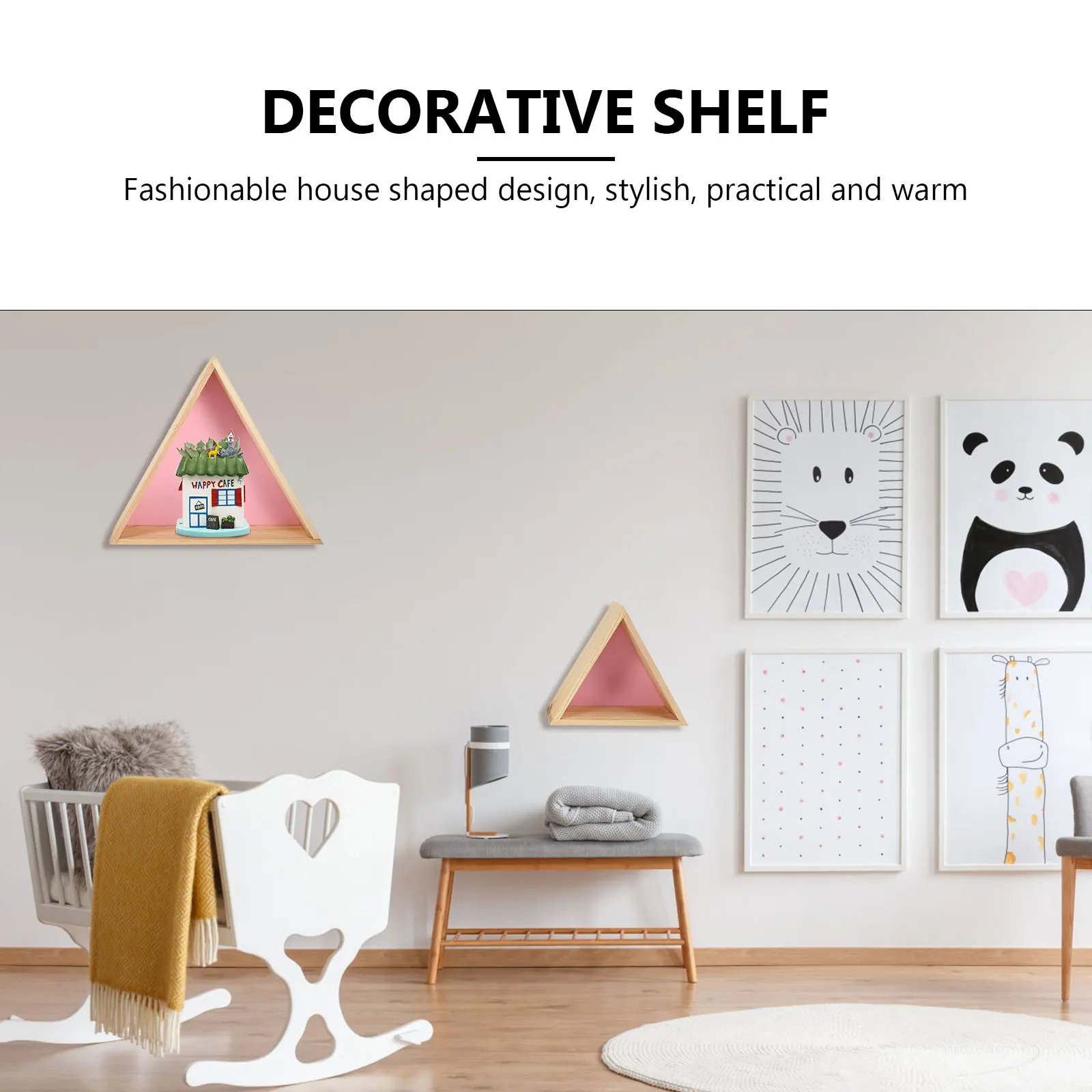 2pcs Triangle Wall Shelf Home Storage Rack Wooden Decorative Holder Living Room Organizer Bookshelf Multifunctional
2pcs Triangle Wall Shelf Home Storage Rack Wooden Decorative Holder Living Room Organizer Bookshelf Multifunctional