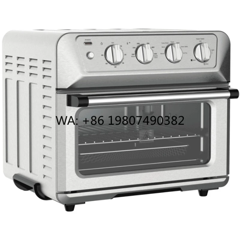 21Qt Large Capacity Convection Oven, 1800W Stainless Steel, Mechanical Control, Smart Air Fryer Oven for Kitchen Cooking
21Qt Large Capacity Convection Oven, 1800W Stainless Steel, Mechanical Control, Smart Air Fryer Oven for Kitchen Cooking