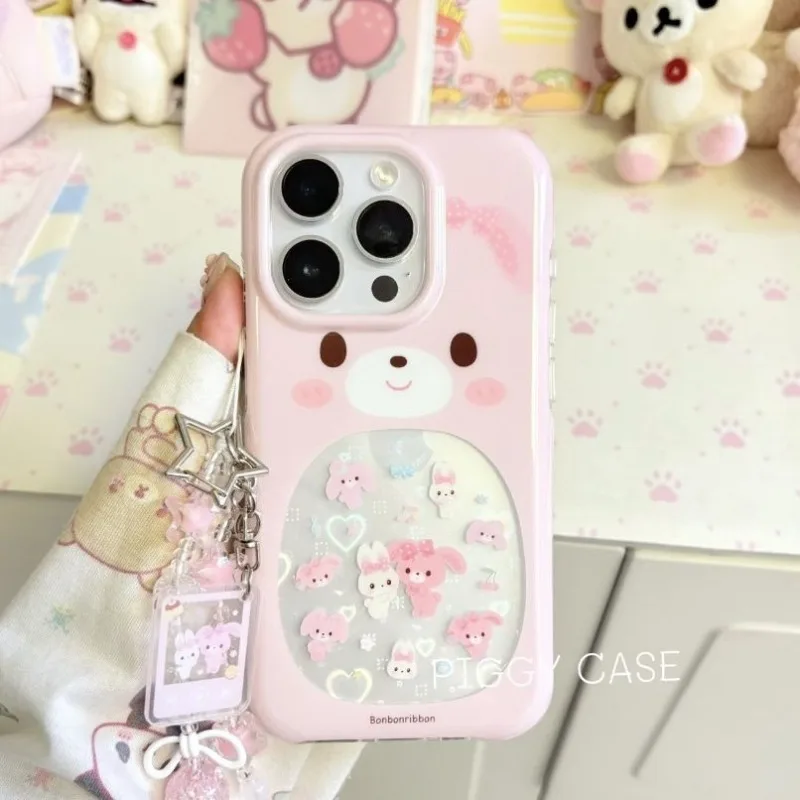 Kawaii Sugarbunnies Kawaii чехол для телефона подходит для IPhone 16 15 14 Pro двухслойный защитный чехол для телефона серии подарок на праздник
Kawaii Sugarbunnies Kawaii чехол для телефона подходит для IPhone 16 15 14 Pro двухслойный защитный чехол для телефона серии подарок на праздник