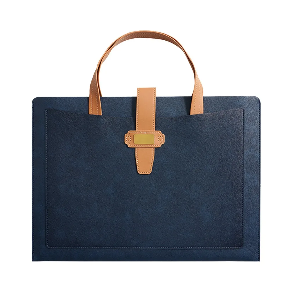 Durable PU File Folder Large Capacity Portable Documents Storage Bag Simple A4 Size Business Briefcase for Paper Files
Durable PU File Folder Large Capacity Portable Documents Storage Bag Simple A4 Size Business Briefcase for Paper Files