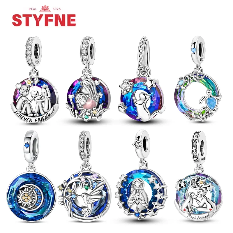 Real S925 Sterling Silver Beads Forever Friend Love Star Charms Fit Original Bracelet DIY Bead for Women Jewelry Gift Original
Real S925 Sterling Silver Beads Forever Friend Love Star Charms Fit Original Bracelet DIY Bead for Women Jewelry Gift Original