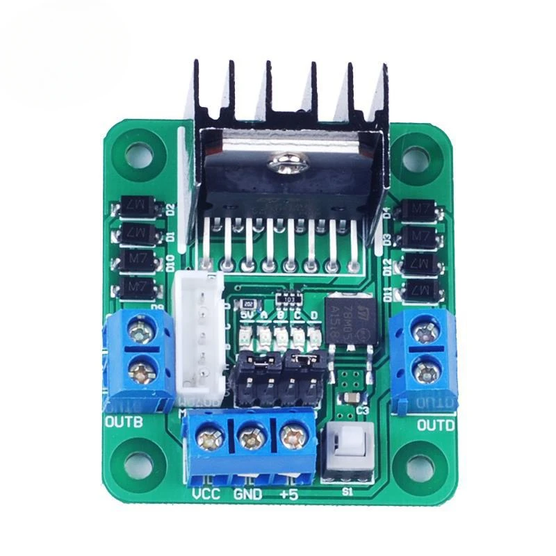 20 Pcs/pack L298N Motor Driver Board Module, Stepper Motor, Smart Car, Robot
20 Pcs/pack L298N Motor Driver Board Module, Stepper Motor, Smart Car, Robot