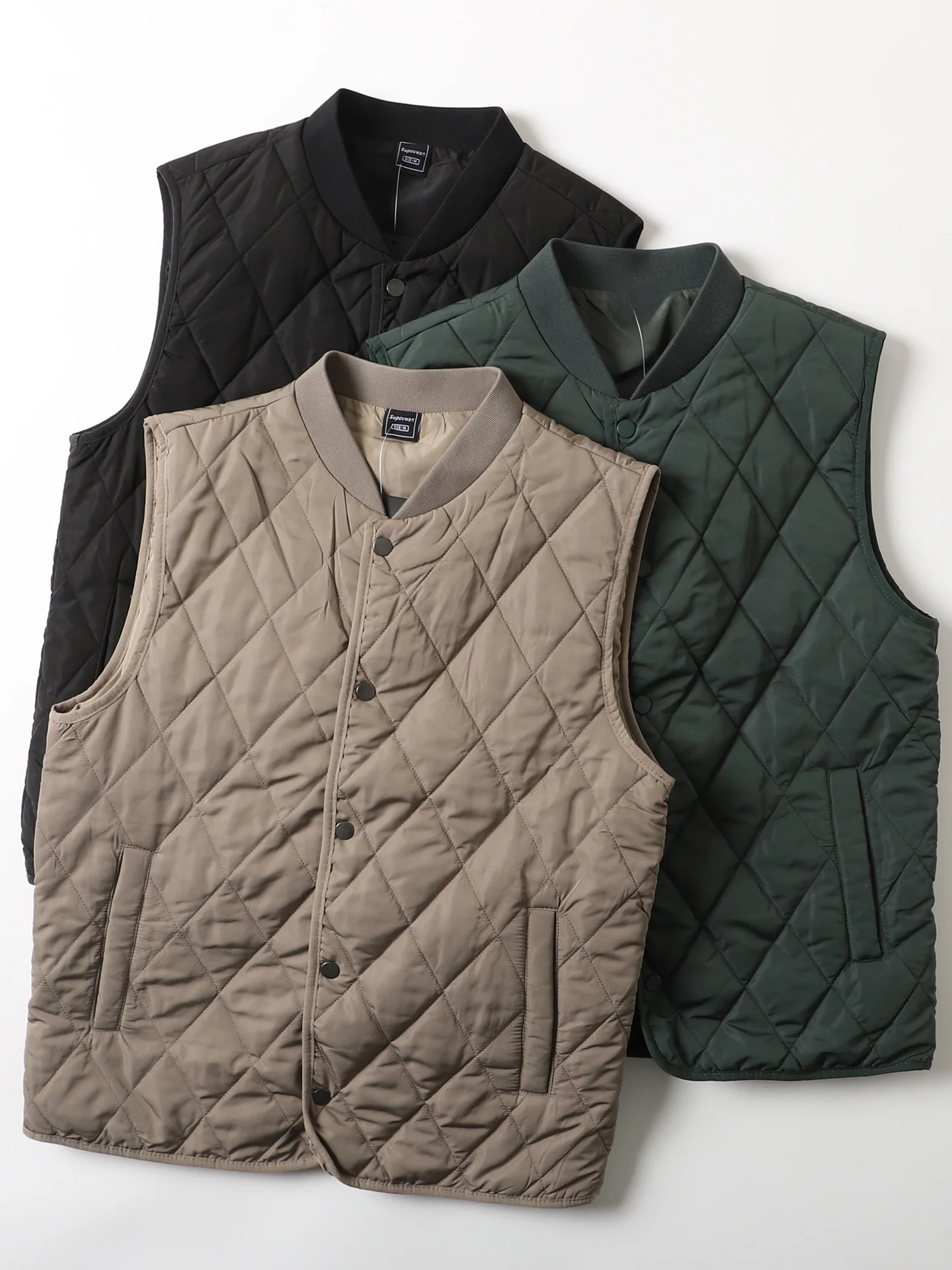 Lightweight Warm Retro Japanese Sle Quilted Stand Collar Men's Jaet Casual Thin Cotton Vest Trendy Youth ular
Lightweight Warm Retro Japanese Sle Quilted Stand Collar Men's Jaet Casual Thin Cotton Vest Trendy Youth ular
