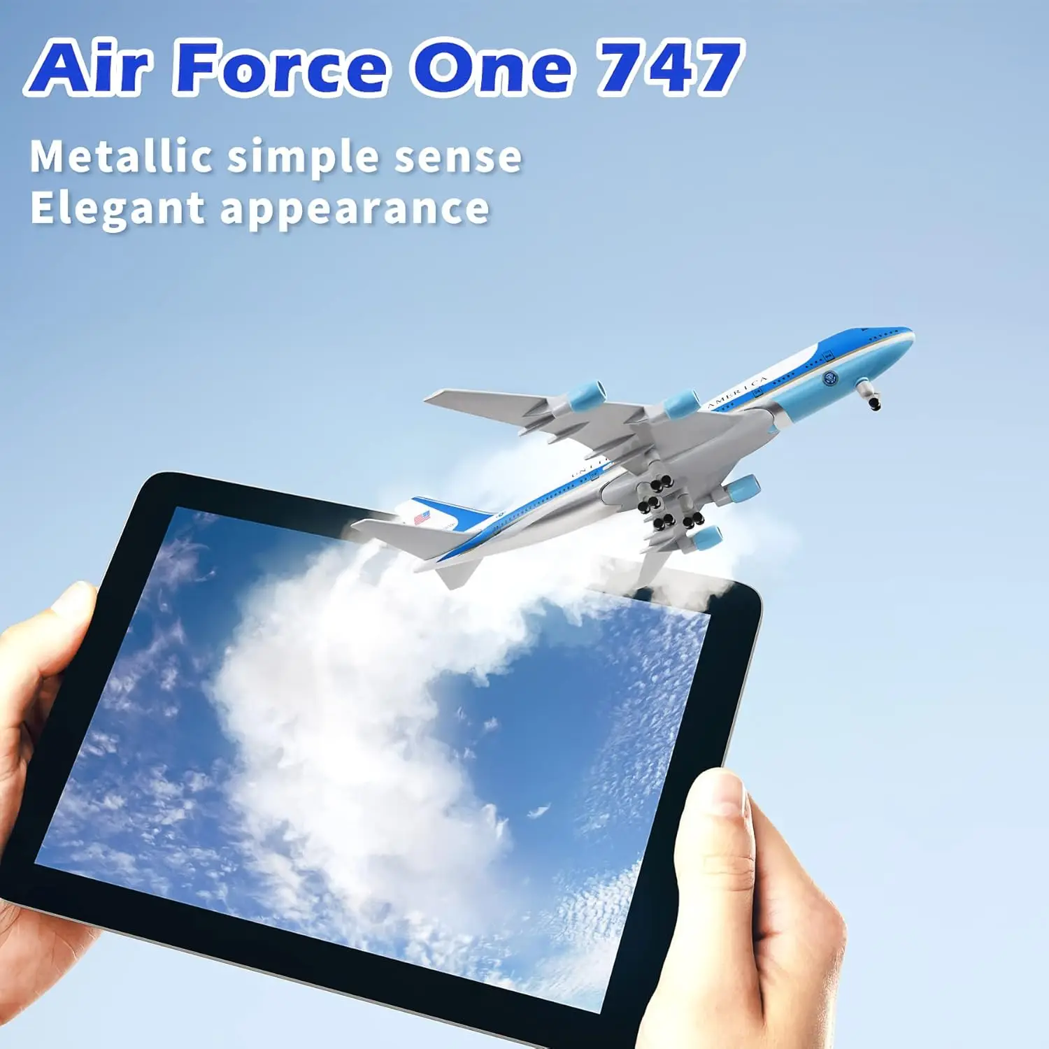 20cm toy airplane Model Kit 1/300 scale American Air Force One B747 Diecast Metal Airplanes Model for Collections or boys Gift
20cm toy airplane Model Kit 1/300 scale American Air Force One B747 Diecast Metal Airplanes Model for Collections or boys Gift