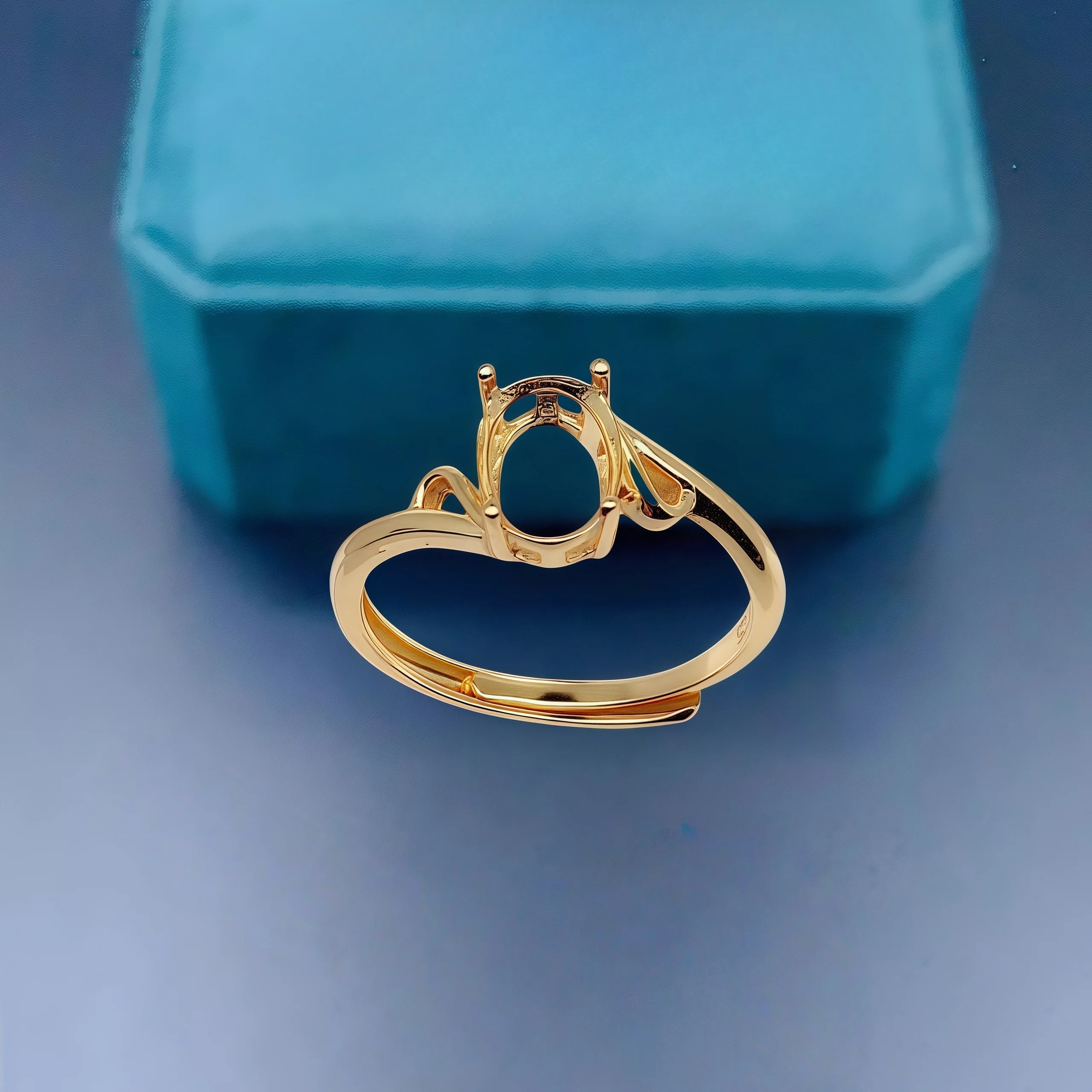 L S925 Sterling Silver DIY Empty Holder Ring Settings 6*8mm Oval Stone Fine Fashion Simple Design Weddings Jewelry for Woman
L S925 Sterling Silver DIY Empty Holder Ring Settings 6*8mm Oval Stone Fine Fashion Simple Design Weddings Jewelry for Woman