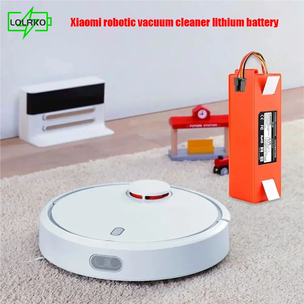 100% Original BRR-2P4S-5200S Robotic Vacuum Cleaner Replacement Battery For Xiaomi Roborock S55 S60 S65 S50 S51 S5 MAX S6 Parts
100% Original BRR-2P4S-5200S Robotic Vacuum Cleaner Replacement Battery For Xiaomi Roborock S55 S60 S65 S50 S51 S5 MAX S6 Parts