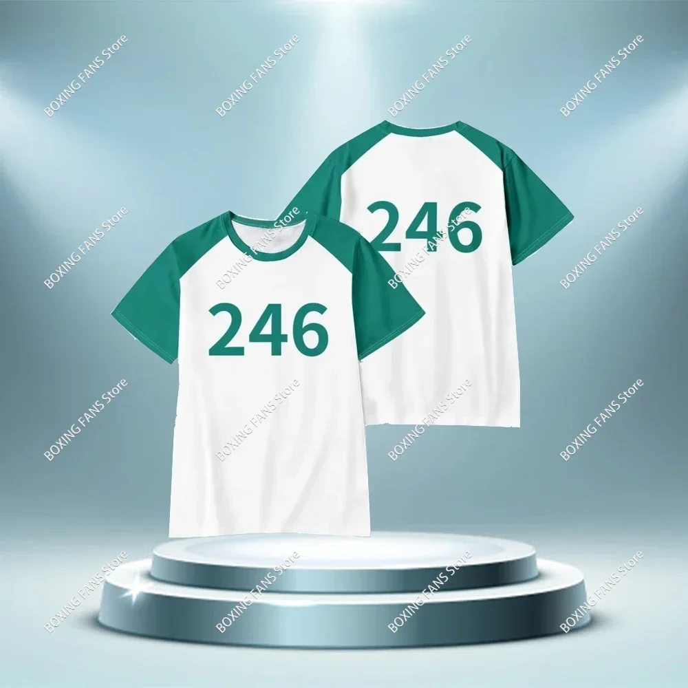 2025 Round Six T-shirt Seong Gi-hun Cosplay Costume 456 Tracksuit Calamari Games Disguise Caarnival Party Clothes for motorcycle
2025 Round Six T-shirt Seong Gi-hun Cosplay Costume 456 Tracksuit Calamari Games Disguise Caarnival Party Clothes for motorcycle