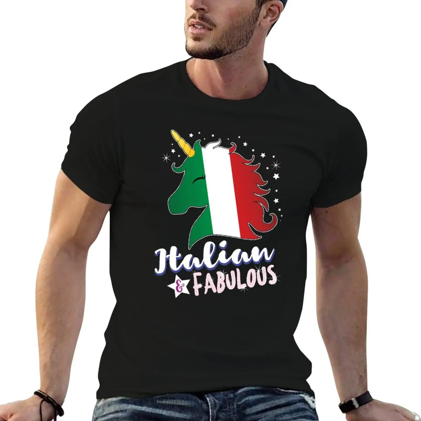 Italian & Fabulous Unicorn T-Shirt cotton t shirt pack man t shirts high quality luxury brand t shirts for man cotton T-shirt
Italian & Fabulous Unicorn T-Shirt cotton t shirt pack man t shirts high quality luxury brand t shirts for man cotton T-shirt