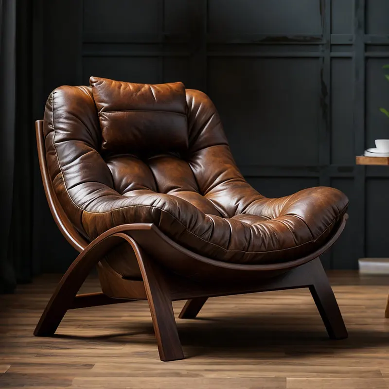 New Chinese Solid Wood Sofa Chair Living Room Household Lazy Leisure Chair
New Chinese Solid Wood Sofa Chair Living Room Household Lazy Leisure Chair