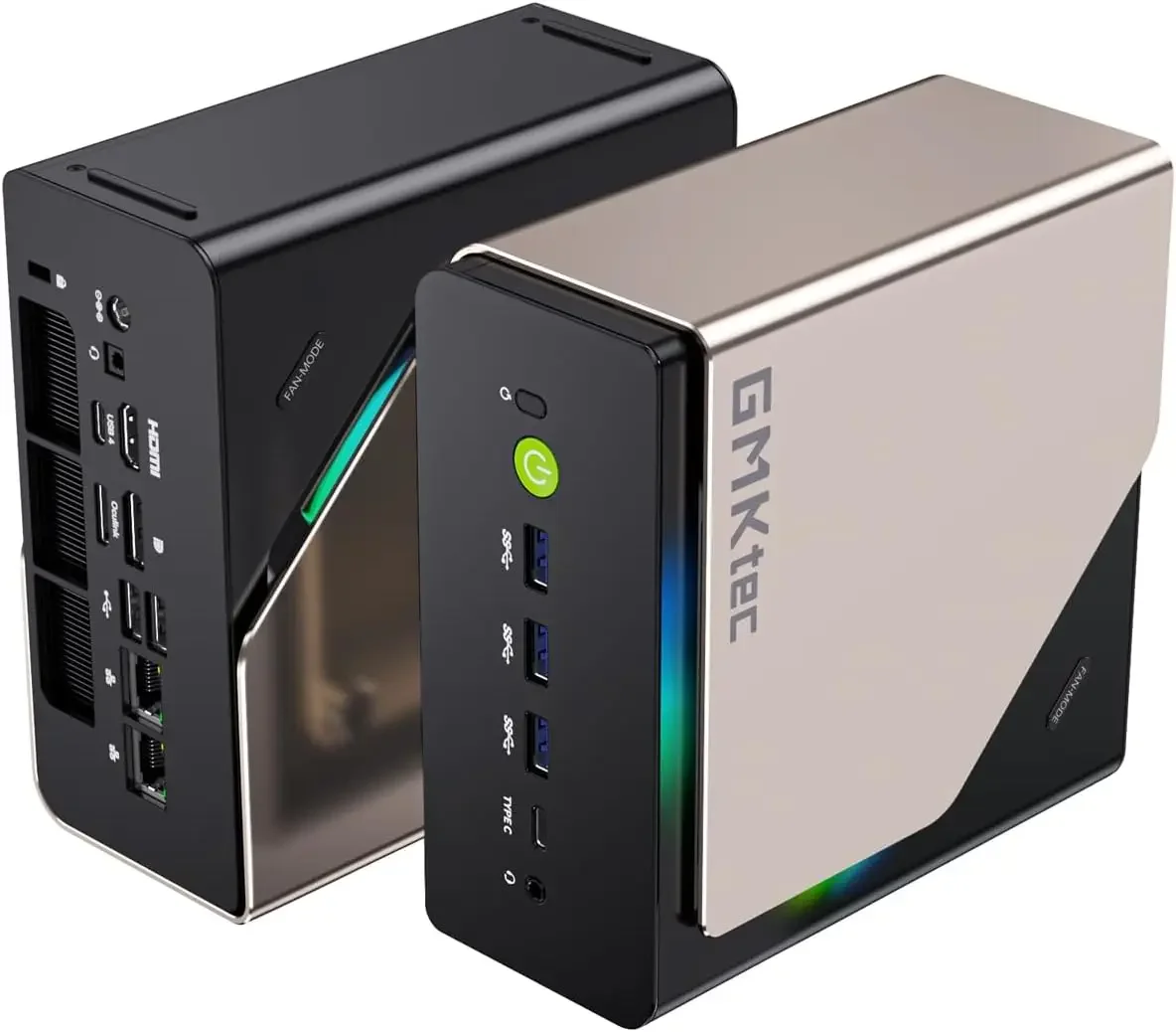 (Turbo 5.4GHz) 96GB DDR5 2TB PCIe 4.0 SSD Mini Gaming Computer 3X M.2 Expansion Slots, Oculink, Quad Screen 8K Display EVO-T1
(Turbo 5.4GHz) 96GB DDR5 2TB PCIe 4.0 SSD Mini Gaming Computer 3X M.2 Expansion Slots, Oculink, Quad Screen 8K Display EVO-T1