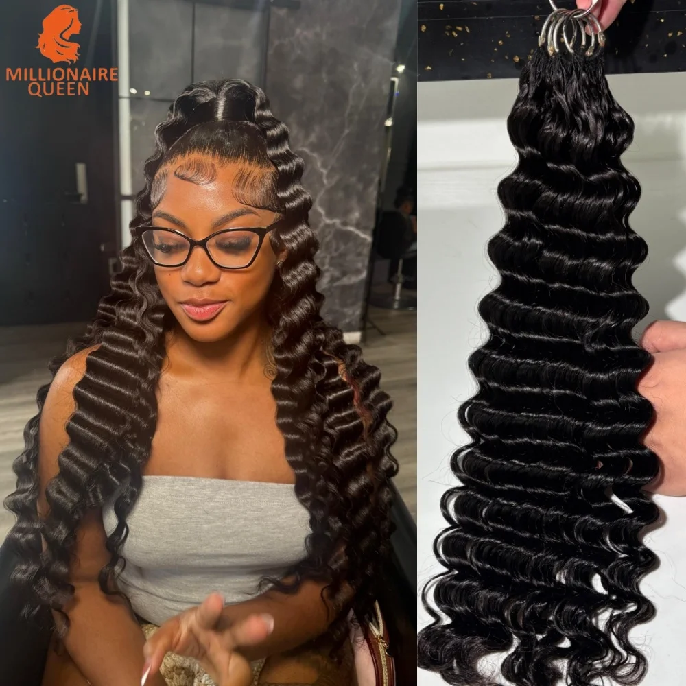Millionaire Queen 100% Human Hair 15A Deep Wave Crochet Feather Hair Extensions Knotless Crochet Human Hair On Clearance Sale
Millionaire Queen 100% Human Hair 15A Deep Wave Crochet Feather Hair Extensions Knotless Crochet Human Hair On Clearance Sale