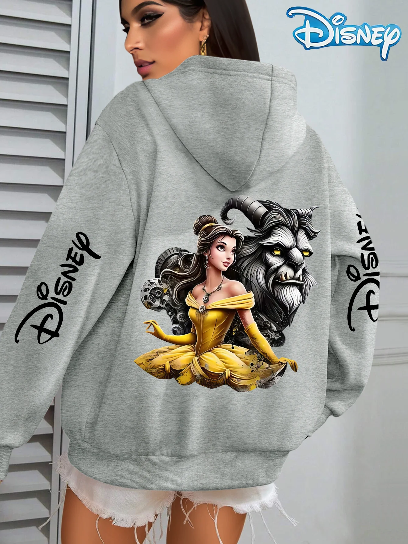 Женская толстовка с капюшоном «Красавица и чудовище» от Disney — унисекс, осенне-зимняя флисовая толстовка с капюшоном для повседневного использования на открытом воздухе, для любого случая
Женская толстовка с капюшоном «Красавица и чудовище» от Disney — унисекс, осенне-зимняя флисовая толстовка с капюшоном для повседневного использования на открытом воздухе, для любого случая