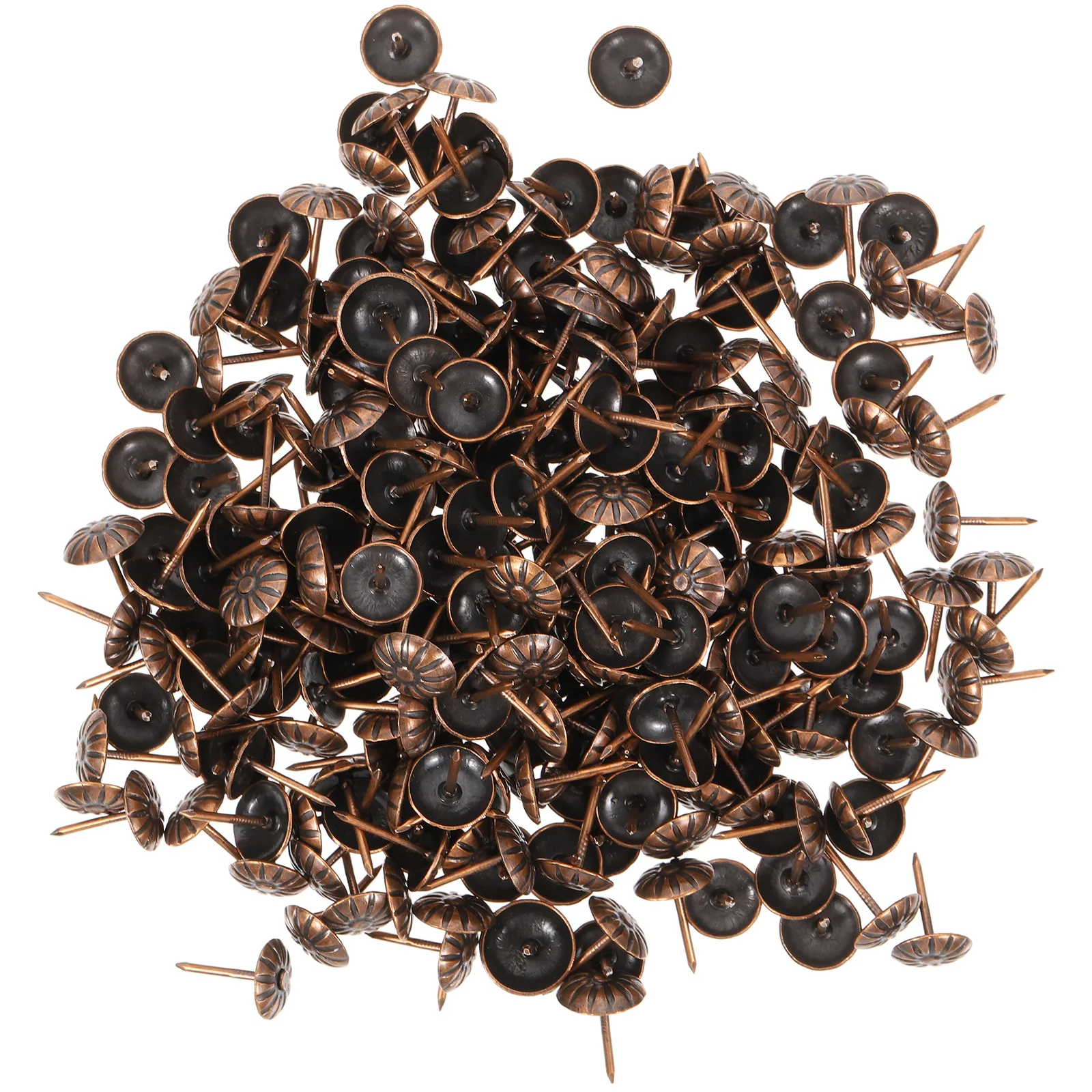300pcs Decorative Upholstery Nails Tacks Iron Chrysanthemum Furniture Sofa Bed Retro Vintage Push Pins for DIY Craft
300pcs Decorative Upholstery Nails Tacks Iron Chrysanthemum Furniture Sofa Bed Retro Vintage Push Pins for DIY Craft