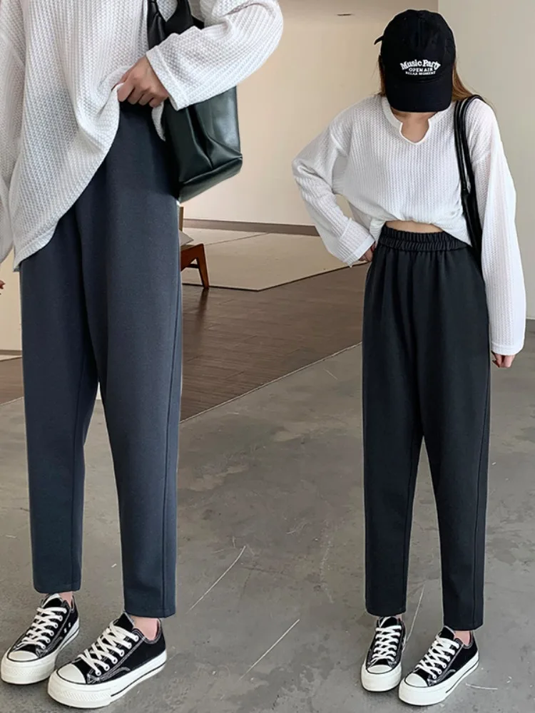2023 Autumn New Large High Waist Straight Leg Casual Pants Women's Loose And Slim Harlan Suit Pants Female
2023 Autumn New Large High Waist Straight Leg Casual Pants Women's Loose And Slim Harlan Suit Pants Female