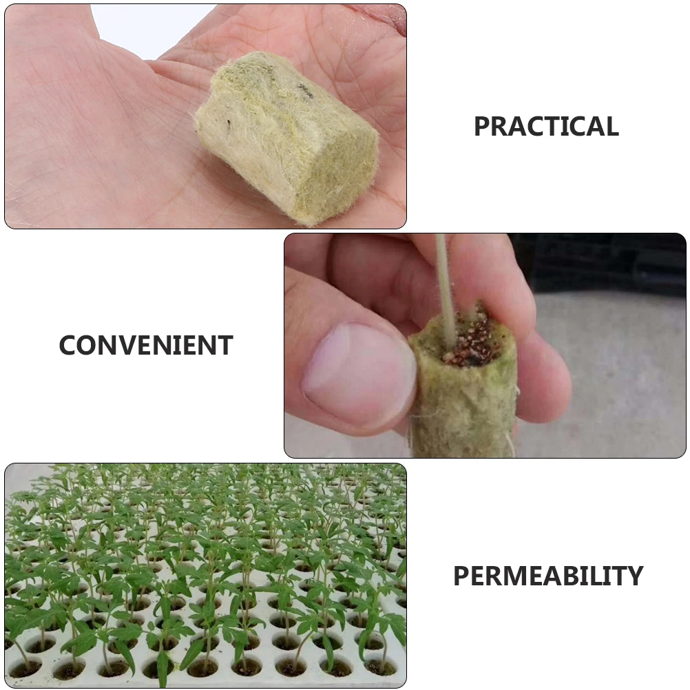 40pcs Plug Hydroponic Wool Starter Cubes For Soilless Cultivation Transplanting Growing Vegetables Flowers Gardening
40pcs Plug Hydroponic Wool Starter Cubes For Soilless Cultivation Transplanting Growing Vegetables Flowers Gardening