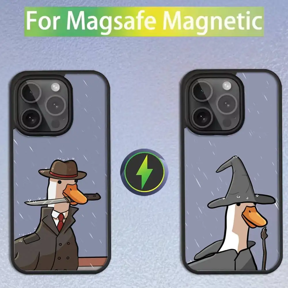 Funny D-DucK Goose Phone Case For iPhone 16,15,14,13,12,11,Pro,Max,Plus,Mini,SE Magsafe Magnetic Wireless Charging
Funny D-DucK Goose Phone Case For iPhone 16,15,14,13,12,11,Pro,Max,Plus,Mini,SE Magsafe Magnetic Wireless Charging