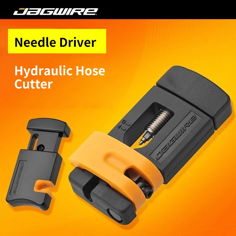Jagwire Bicycle Hydraulic Hose Cutter and Insert Tool with Replacement Blade MTB Road Bike Disc Brake Olive Barb Fitting Tool
Jagwire Bicycle Hydraulic Hose Cutter and Insert Tool with Replacement Blade MTB Road Bike Disc Brake Olive Barb Fitting Tool