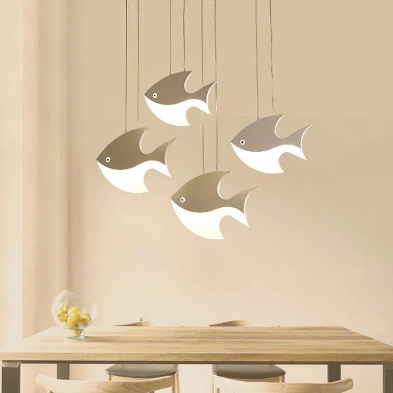 Nordic dining room chandelier 1/3/4/5 heads Art Creative fish shape Decor Home Indoor Lighting Kitchen Island Restaurant hanging
Nordic dining room chandelier 1/3/4/5 heads Art Creative fish shape Decor Home Indoor Lighting Kitchen Island Restaurant hanging