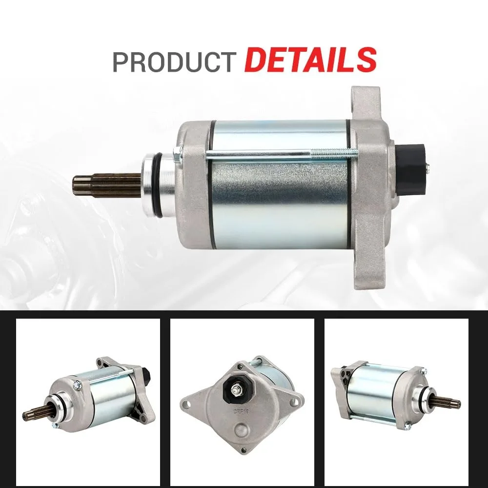 For YFZ450 SMU0515 Starter Motor For Yamaha YFZ450 YFZ450R 2009-2019 YFZ450RSE 2009-2023 18P-81890-00 410-54145 ATV Accessories
For YFZ450 SMU0515 Starter Motor For Yamaha YFZ450 YFZ450R 2009-2019 YFZ450RSE 2009-2023 18P-81890-00 410-54145 ATV Accessories