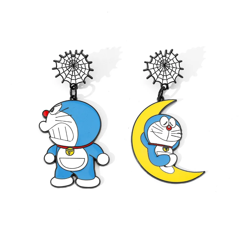 Cartoon Brooch Creative Doraemon Spider Web Enamel Pin Metal Badge Jewelry Clothing Backpack Accessories Gift for Friends
Cartoon Brooch Creative Doraemon Spider Web Enamel Pin Metal Badge Jewelry Clothing Backpack Accessories Gift for Friends