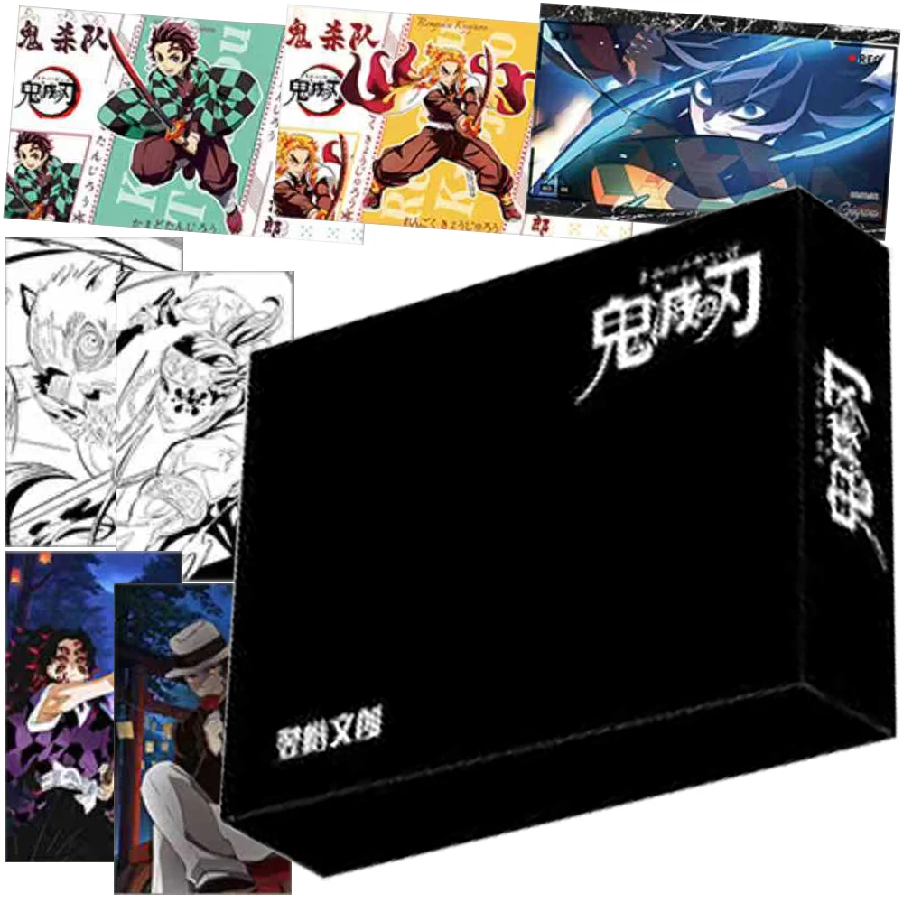 Demon Slayer Limited Collection Color Paper Cards Festival Party Family Gifts Classic Fantasy Anime Plot Cards Toys for Family
Demon Slayer Limited Collection Color Paper Cards Festival Party Family Gifts Classic Fantasy Anime Plot Cards Toys for Family