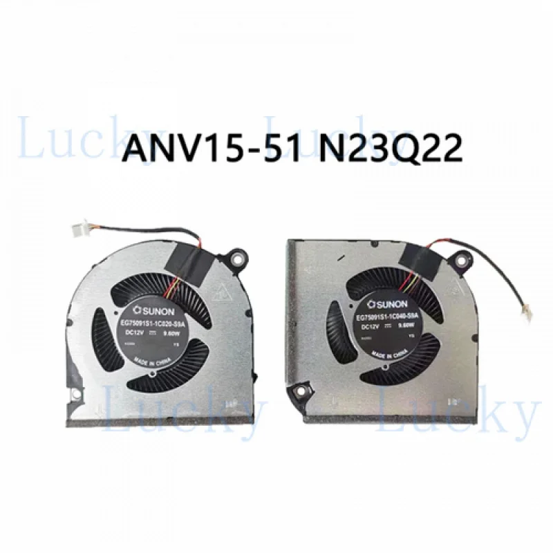 f for acer Nitro V 15 ANV15-51 N23Q22 fan L+R
f for acer Nitro V 15 ANV15-51 N23Q22 fan L+R