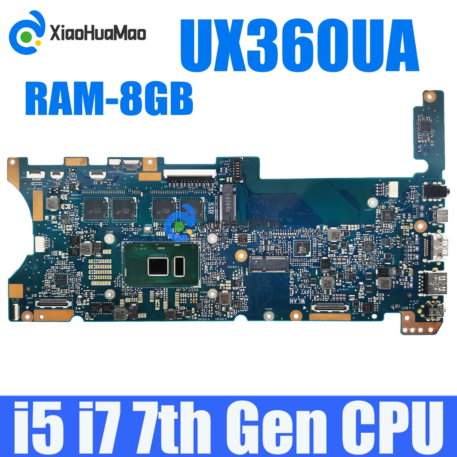 UX360UAK i5/i7-5th Gen CPU 8GB-RAM Mainboard For ASUS ZenBook UX360U UX360UA UX360UAK Laptop Motherboard 100% Test OK
UX360UAK i5/i7-5th Gen CPU 8GB-RAM Mainboard For ASUS ZenBook UX360U UX360UA UX360UAK Laptop Motherboard 100% Test OK