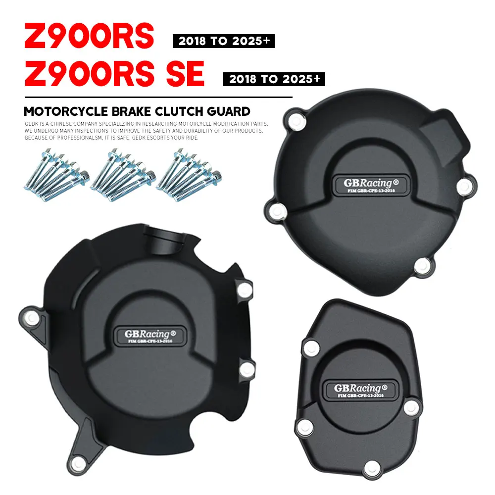 GB Racing Engine Protect Cover Z900RS SE 2018-2025 + For KAWASAKI Motorcycle Alternator Clutch Protection Cover Accessories
GB Racing Engine Protect Cover Z900RS SE 2018-2025 + For KAWASAKI Motorcycle Alternator Clutch Protection Cover Accessories