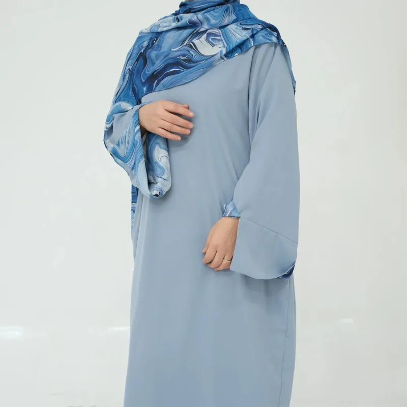 Ramadan Abaya for Women Loose Nida Hijab Robe Islamic Clothing Muslim Dubai Modest Outfit Kaftan Eid Elegant Gown 2025
Ramadan Abaya for Women Loose Nida Hijab Robe Islamic Clothing Muslim Dubai Modest Outfit Kaftan Eid Elegant Gown 2025