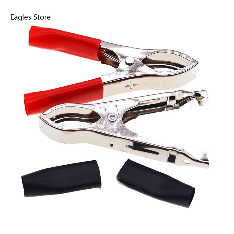30A Alligator Clips Kit 72MM Crocodile Clamps for Car Van Battery Lead Insulated Test Lightweight Connector Electrical Tools
30A Alligator Clips Kit 72MM Crocodile Clamps for Car Van Battery Lead Insulated Test Lightweight Connector Electrical Tools