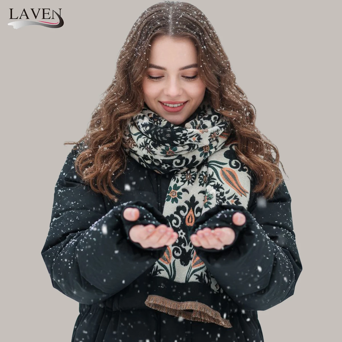 Осенне-зимний шарф, женские шали из пашмины, кашемировое одеяло, теплое толстое массивное палантиновое женское элегантное пончо с цветочным принтом, уличное Bufanda
Осенне-зимний шарф, женские шали из пашмины, кашемировое одеяло, теплое толстое массивное палантиновое женское элегантное пончо с цветочным принтом, уличное Bufanda