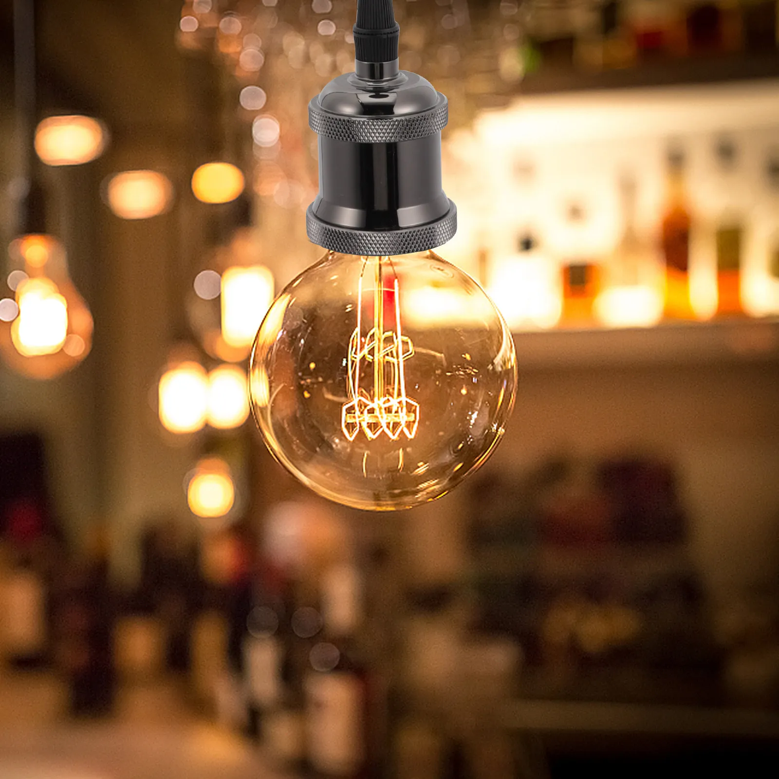 Pendant Light Holder Rope Iron Art Stable Sturdy Stylish Replacement Ceiling Fixture Socket for Home Kitchen Living Room Bar
Pendant Light Holder Rope Iron Art Stable Sturdy Stylish Replacement Ceiling Fixture Socket for Home Kitchen Living Room Bar