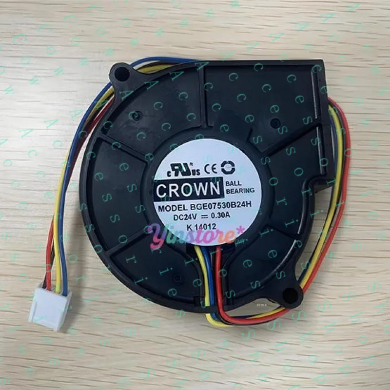 PP+ 1 pc Cooling Fan 7530 DC24V 0.30A 7.5CM 4Pin- BGE07530B24H
PP+ 1 pc Cooling Fan 7530 DC24V 0.30A 7.5CM 4Pin- BGE07530B24H