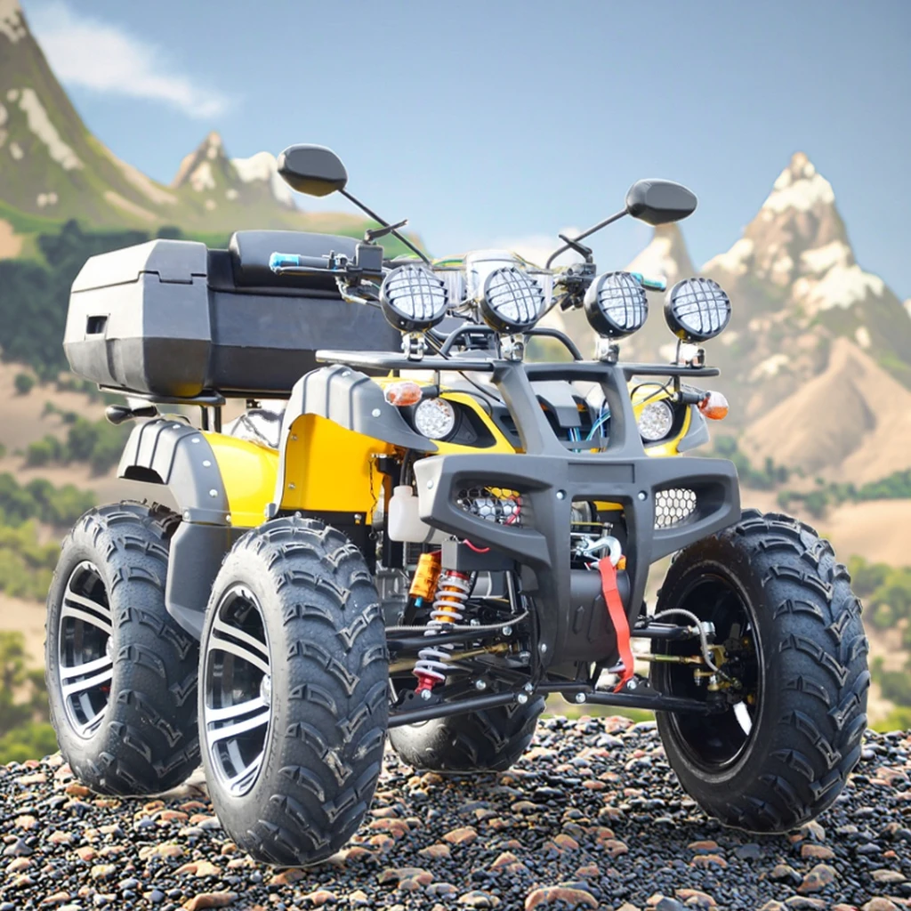Hot 300cc 4-Stroke ATV Quad Bike Adults Manual Transmission Shaft Drive Equipped Differential Gas/Diesel 200-300kg Payload
Hot 300cc 4-Stroke ATV Quad Bike Adults Manual Transmission Shaft Drive Equipped Differential Gas/Diesel 200-300kg Payload