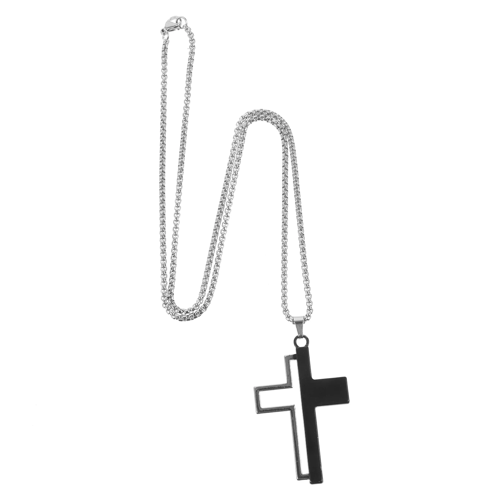 Black White Chain Mens Pendant Jewelry Strong Titanium Steel Long Design Comfortable Simple Solid Color
Black White Chain Mens Pendant Jewelry Strong Titanium Steel Long Design Comfortable Simple Solid Color