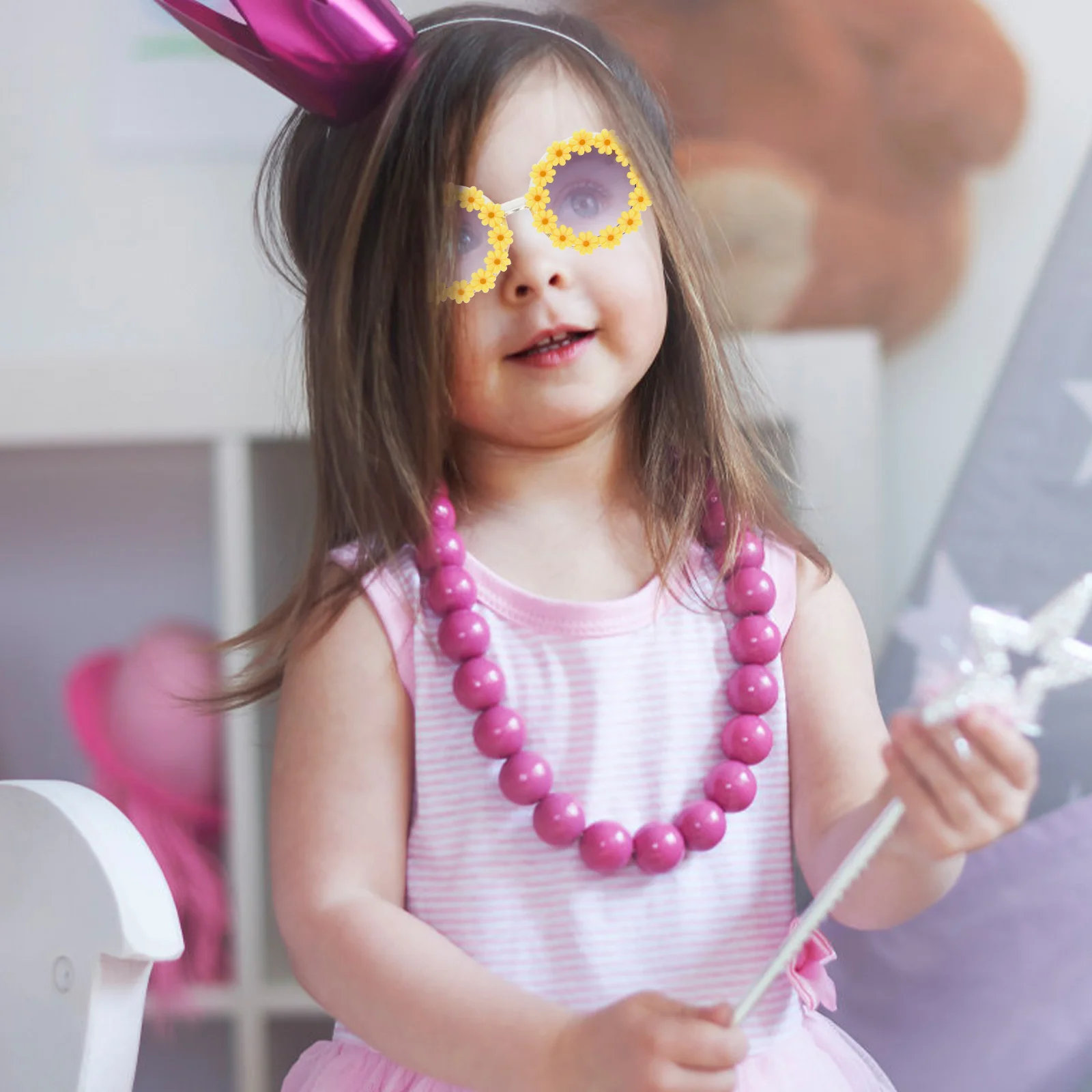 Children Flower Sunglasses Girls Child Pink Unique Fashion Decor Party Accessories Kids Glasses Photo Props Lightweight Durable
Children Flower Sunglasses Girls Child Pink Unique Fashion Decor Party Accessories Kids Glasses Photo Props Lightweight Durable