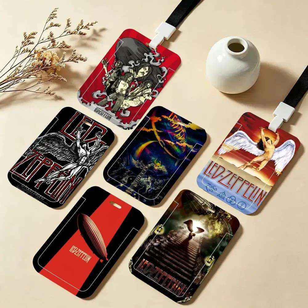 Band L-Led Band Zeppelin ID Card Holder Neck Strap Pendant Door Badge Holder Lanyards Keychain Work Credential
Band L-Led Band Zeppelin ID Card Holder Neck Strap Pendant Door Badge Holder Lanyards Keychain Work Credential