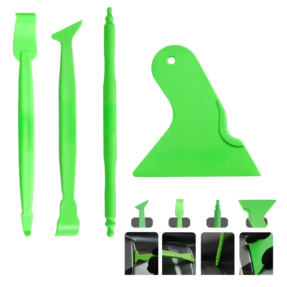 ALIWRAP 4pcs Car Accessories Vinyl Wrap Film Micro Stick Squeegee Scraper Edge Detailing Go Corner Tuck Tool Window Tinting Kit
ALIWRAP 4pcs Car Accessories Vinyl Wrap Film Micro Stick Squeegee Scraper Edge Detailing Go Corner Tuck Tool Window Tinting Kit