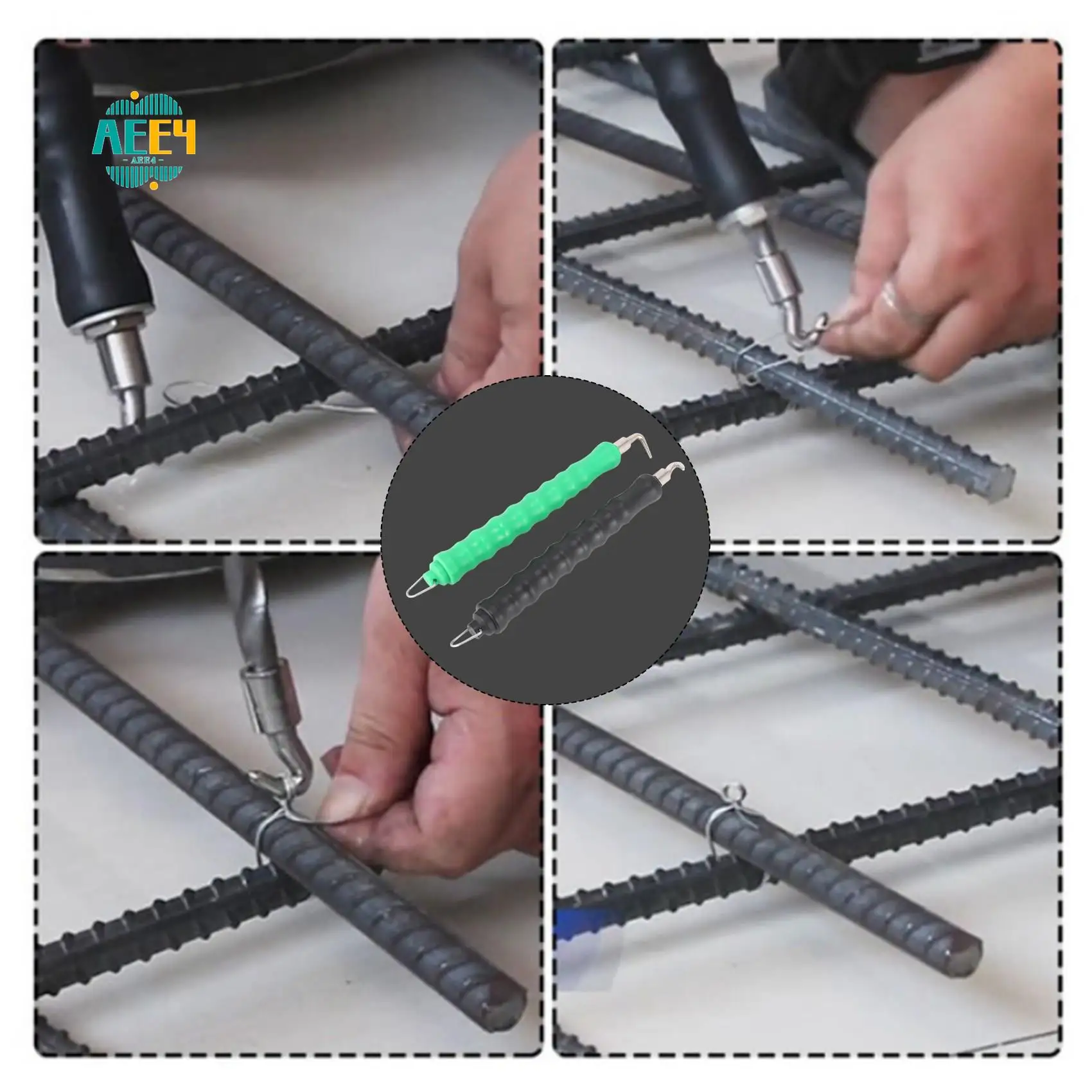 AEE4-2 Pieces Automatic Rebar Tie Wire Twister, Rebar Tie Wire Twister Tool, Rebar Wire Twister Pull Tie Wire Twister, Concrete
AEE4-2 Pieces Automatic Rebar Tie Wire Twister, Rebar Tie Wire Twister Tool, Rebar Wire Twister Pull Tie Wire Twister, Concrete