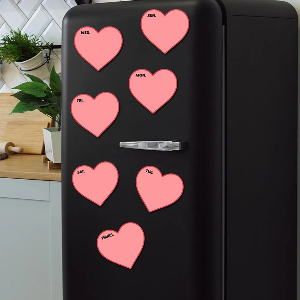 8Pcs Reusable Erasable Weekly Whiteboard Sticker Vertical Surface Stable Sticky Dry Erase Memo Pads Fridge Organizer
8Pcs Reusable Erasable Weekly Whiteboard Sticker Vertical Surface Stable Sticky Dry Erase Memo Pads Fridge Organizer