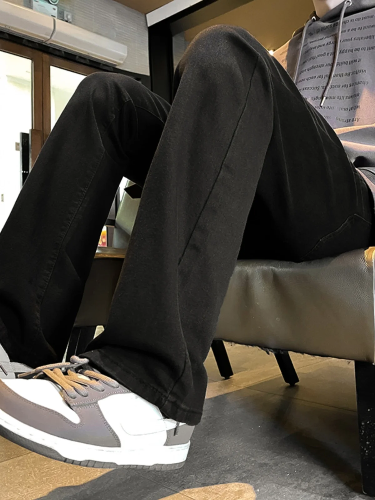 High Street Loose Wide Leg Jeans Men's Casual Black Slimming Long Trousers Straight Tube Jeans Youth Fashion Loose Fit Jeans
High Street Loose Wide Leg Jeans Men's Casual Black Slimming Long Trousers Straight Tube Jeans Youth Fashion Loose Fit Jeans