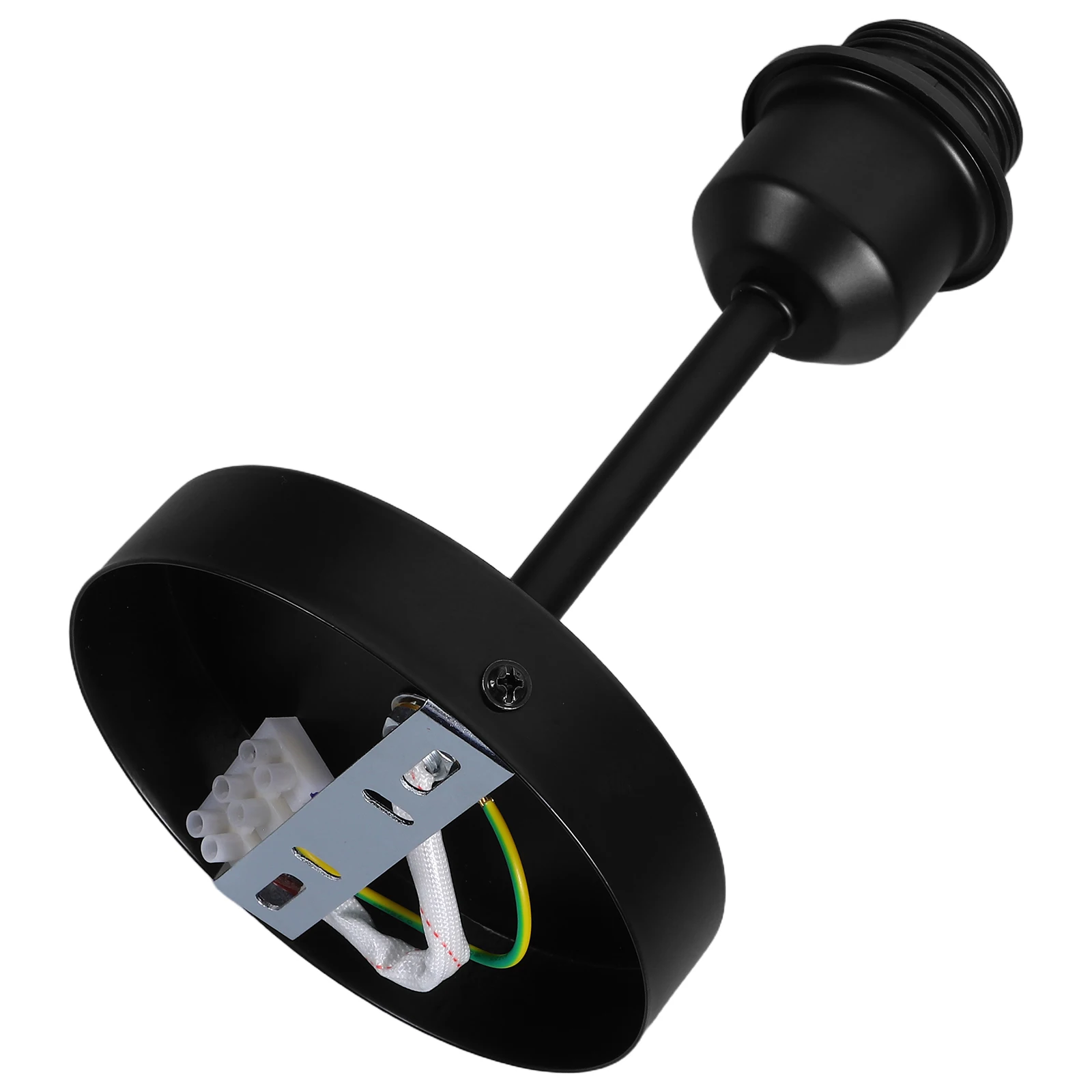 Threaded E27 Metal Socket Ceiling Lamp Holder for Garage Kitchen Hallway DIY Light Bulb Base Fixture Metal Lamp Holder
Threaded E27 Metal Socket Ceiling Lamp Holder for Garage Kitchen Hallway DIY Light Bulb Base Fixture Metal Lamp Holder