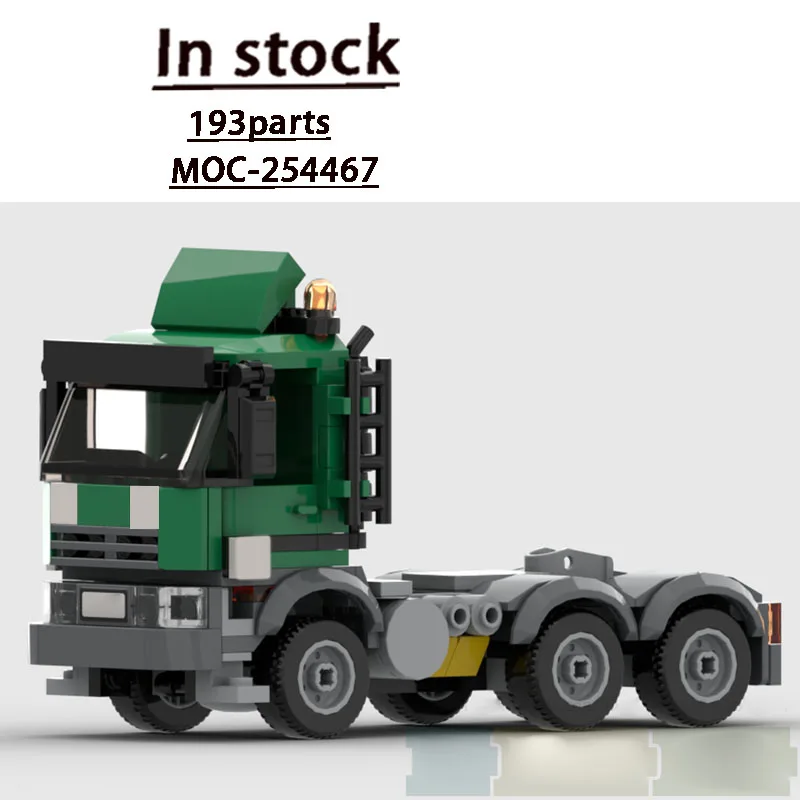 MOC-254467 City New Model Semi-Trailer Truck Building Blocks 193 Parts Creative Boys Children Birthday New Year Toy Gift
MOC-254467 City New Model Semi-Trailer Truck Building Blocks 193 Parts Creative Boys Children Birthday New Year Toy Gift